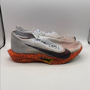 Nike Zoom X Vaporfly 3 Safari White and Orange Running Shoes S7